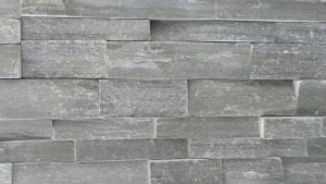 Muster Wandverblender Grau rau