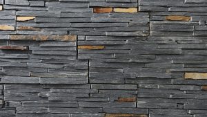 Muster Wandverblender Schiefer schmal Rustikal