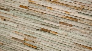 Muster Wandverblender Weiß schmal