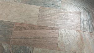 Muster Schieferfliesen „Copper“