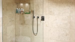 Muster Travertin Hell geschliffen